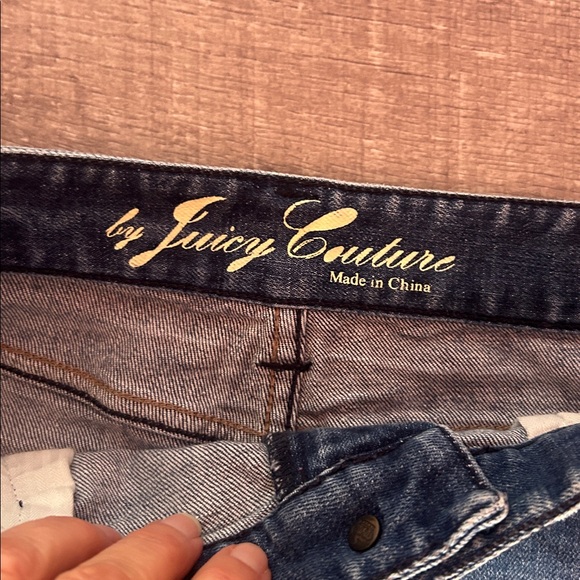 Vintage Juicy Couture denim skirt size 30 like new - Picture 3 of 4